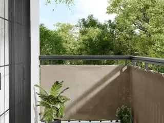 Altanafskærmning 90x700 cm 100 % polyester gråbrun