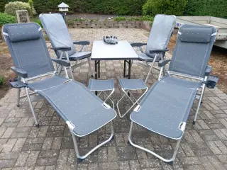 Campingbord og stole