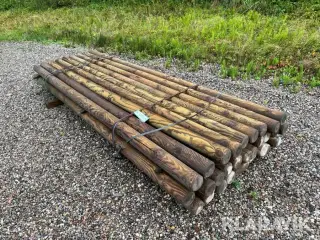 Stolper 30 styk Tryk imprægneret