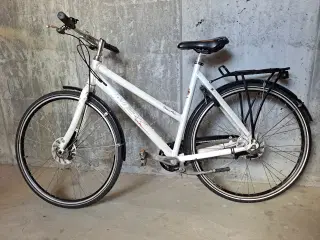 Damecykel MBK 28 tommer hvid