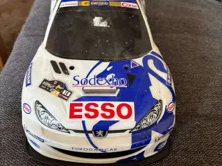 Fjernstyret Tamiya Peugeot 206 rally