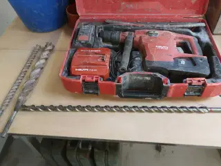 Slaghammer HILTI TE 60-22 (akku) inkl. batteri og lader