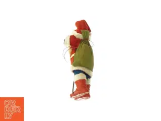 gammel Julemand med sæk - figur