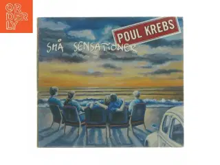 CD Små Sensationer af Poul Krebs (str. 12,5x14 cm)