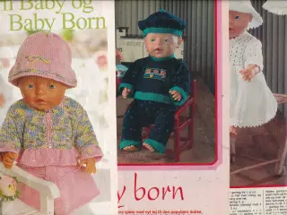 SY OG STRIK TIL BABY BORN - EN SAMLING OPSKRIFTER 