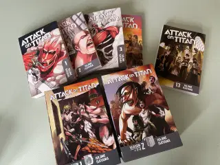 Attack on Titan vol 1-13