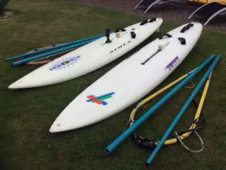 Vindsurfere komplette.