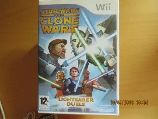 Wii spil. Star wars