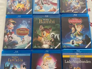 Disney klassiker på Blu-ray 