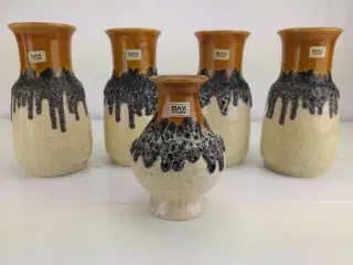 West Germany - FAT LAVA JUG VASE fra Bay Keramik