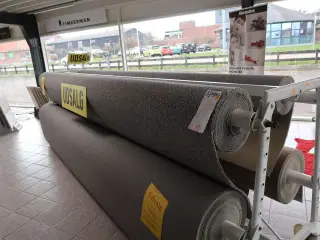 Rulle gulvtæppe MARQUESA WEAVE Sort Synt