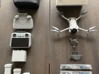 DJI Mini 4 Pro (Aldrig Fløjet) + Fly More Kit