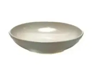 12 stk. Skål stentøj råhvid 230 mm Rustik