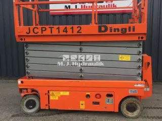 Saxlifte, fastunderlag - Dingli JCPT1412DC saxlift