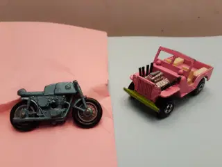 Jeep og Motorcykel