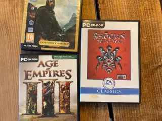 Mount and blade, shogun: total war, age of empires