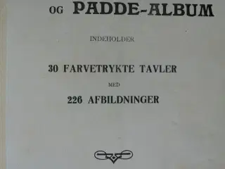 roms fiske- krybdyr- og padde-album, emne: dyr