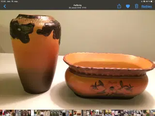 2 stk. Ibsen keramik