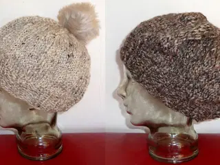 Nye håndstrikkede huer