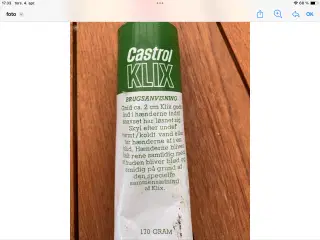 Castrol retro ubrugte 