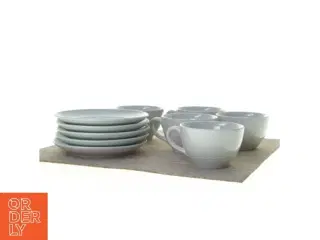 Kaffe kopper med underkopper fra blu villeroy & boch (str. Kop 10 x 7 cm underkop 17 cm)