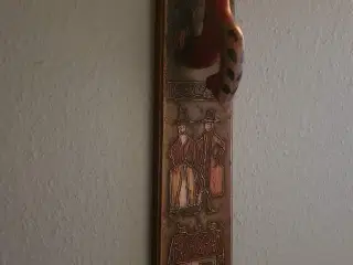 Manglebræt med greb udformet som en hest - malet