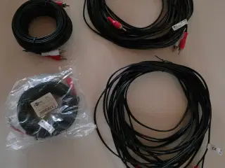 RCA Kabel 10 m, 4 stk. haves