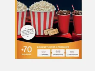 Billig bio billetter 
