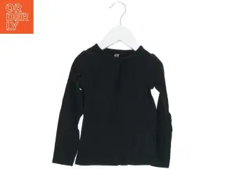 Langærmet sort bluse fra H&M (str. 98)