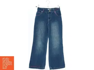 Børnejeans med pink syninger fra Units (str. 128)