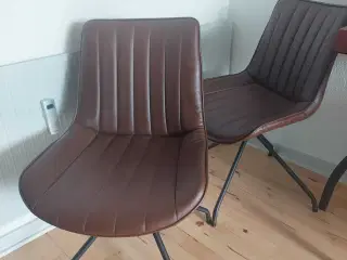 Spisestole m. Drejefunktion
