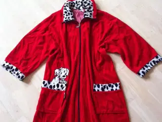 Morgenkåbe, rød, str.M, 20kr