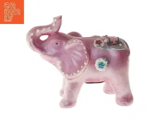 Rosa elefant sparebøsse (str. 20 cm)