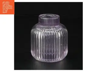 Lilla glas lysestage (str. 8 x 6 cm)