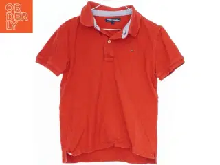 Rød Polo T-shirt fra Tommy Hilfiger (str. 140)