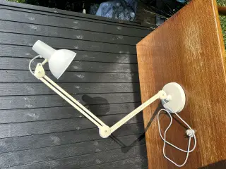 Luxo, retro bordlampe m. fod