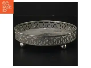 Dekorativ bakke i metal fra Mordern Living (str. Ø. 17,5 cm)