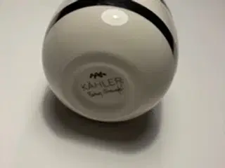 Kähler vaser jubilæum “Guld stribet” 12,5 cm