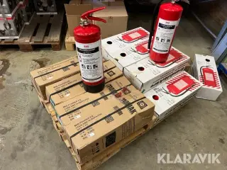 Pulverslukkere Sekuritas 6kg ABC-Pulver 13 styk