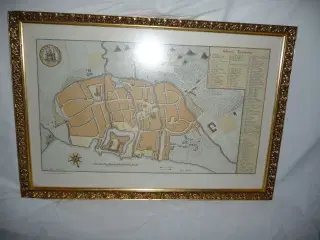 gammel Kort over Aalborg 
