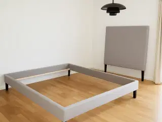 Seng stel og gavl 180*200