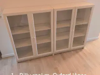 Billy reoler med Oxford låger