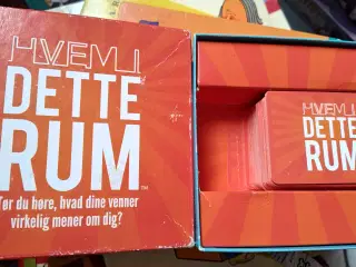 Hvem i dette rum Brætspil