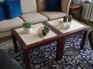 1 Sofa/lampebord med Haslev klinke bordplade 