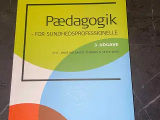 Pædagogik -For sundhedsprofesionelle