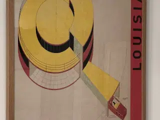 Fremtidens Hus af Arne Jacobsen indrammet med eg