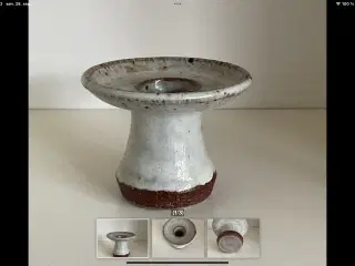 Lysestage i keramik 