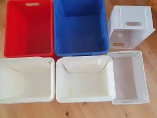 Plastkasser og klodskasser