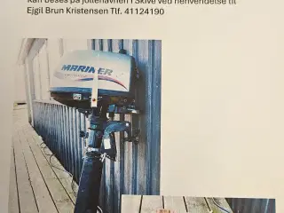 Mariner båd-påhængsmotor 6 hk