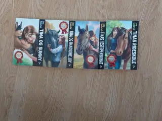 Tina og hestene bøger sælges - alle 4 stk